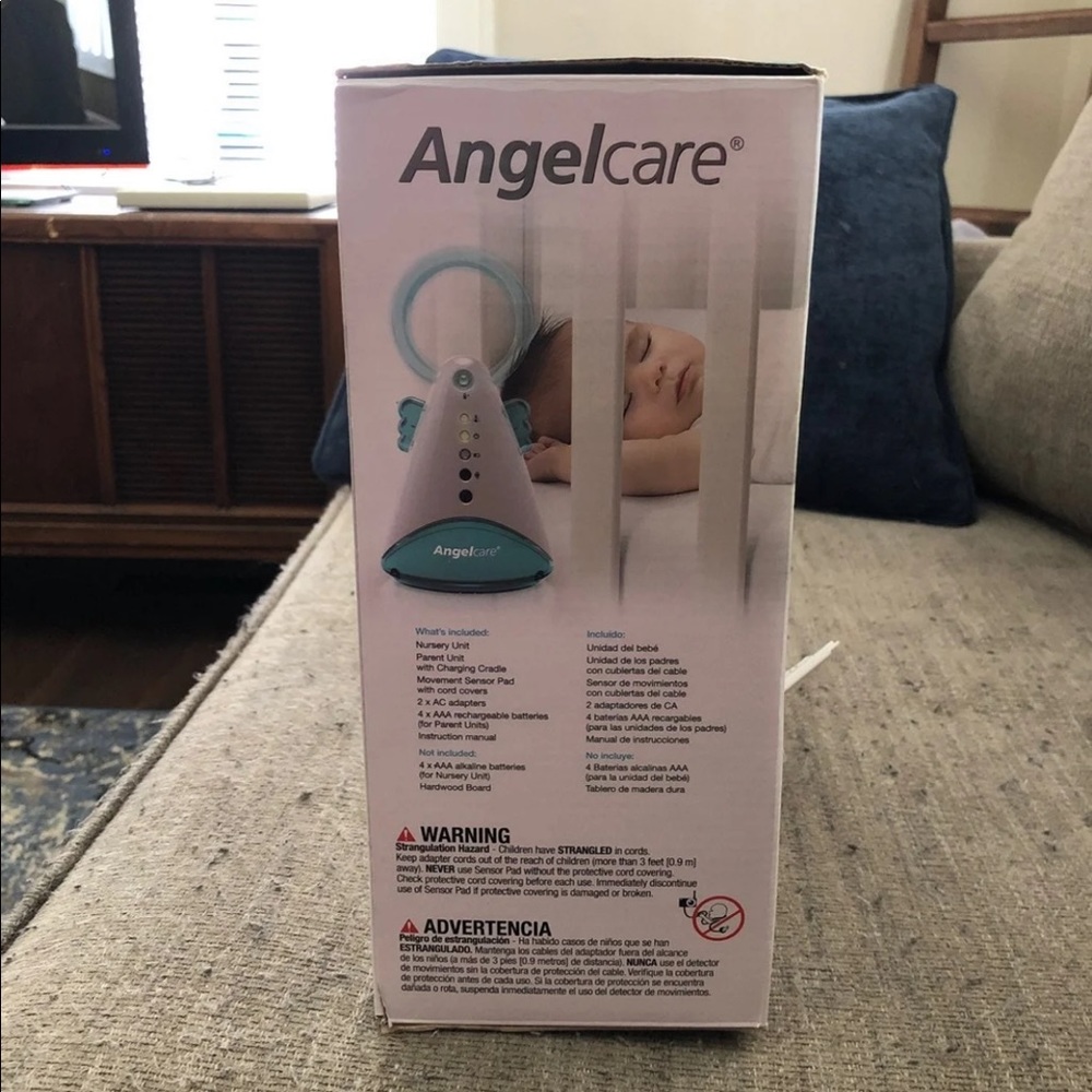 Angel care sound and movement monitor